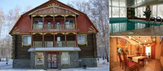 База отдыха База отдыха Альпийская деревня в Омской области на Новый Год 2027 — уютные коттеджи, баня, праздничная программа